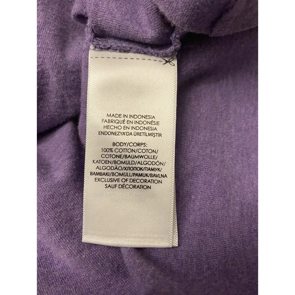Polo Ralph Lauren T-Shirt Lot of 2 Mens XXL Crew Neck Cotton Blue Purple Pony